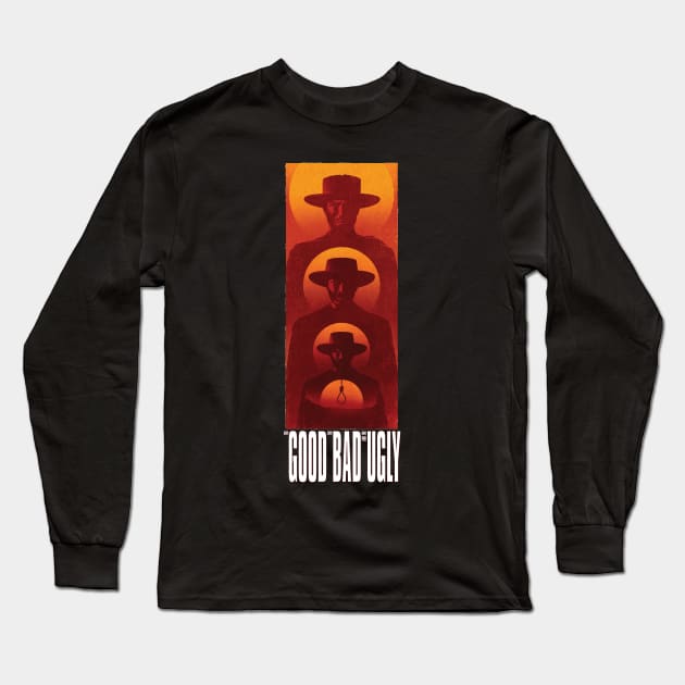 The Good The Bad and The Ugly Long Sleeve T-Shirt by inkstyl